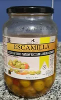 Aceitunas verdes partidas " Receta de la abuela Catalana "