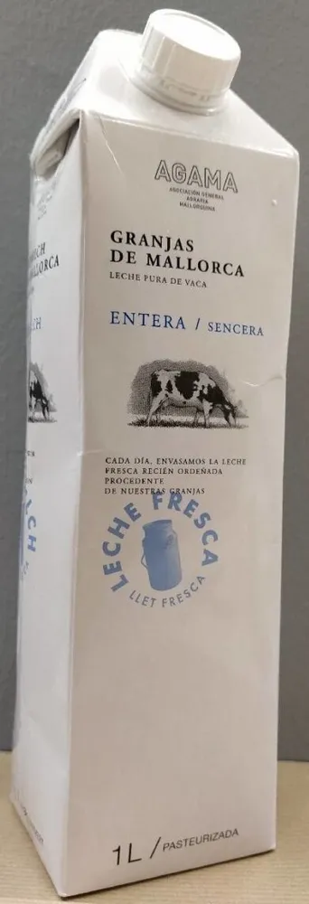 Leche fresca entera