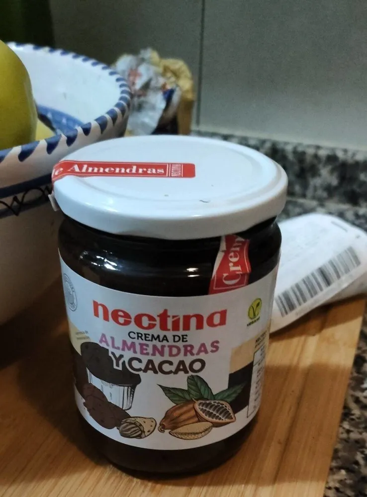 Crema de Almendras y cacao