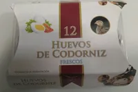 Huevos de codorniz frescos