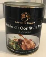 Muslo de confit de pato