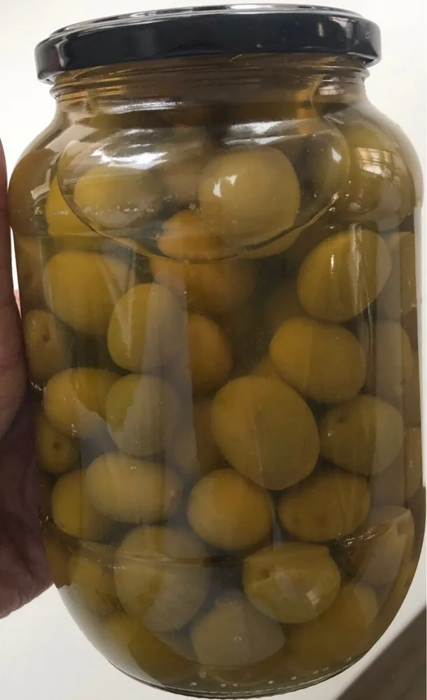 Aceitunas y encurtidos sabor anchoa