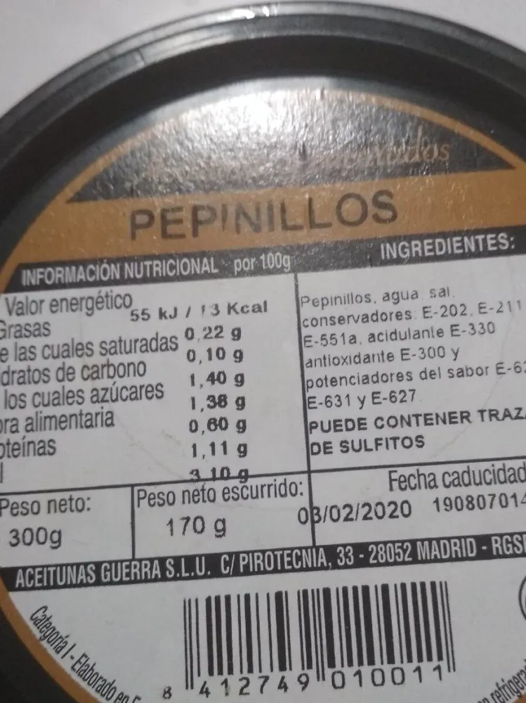 Pepinillos