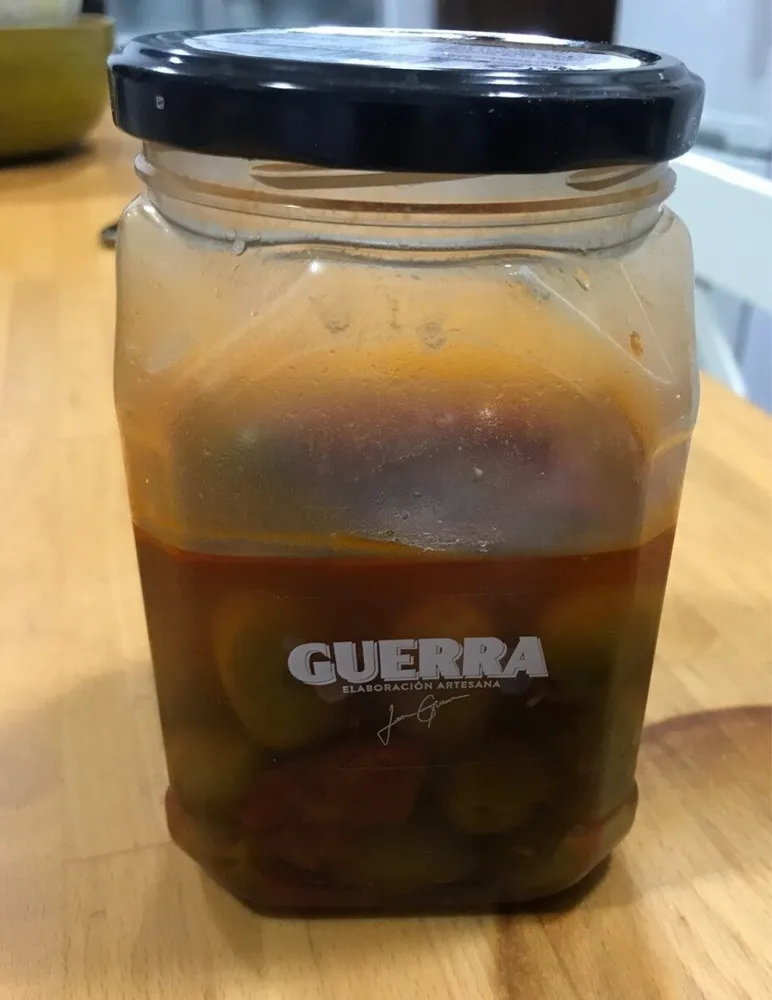 Aceitunas machacadas