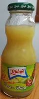 Pera-Piña zumo sin azúcar añadido