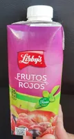 Zumo frutos rojos