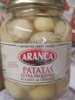 Patatas extra pequeñas enteras al natural