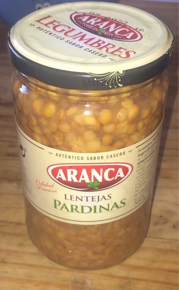 Lentejas pardinas