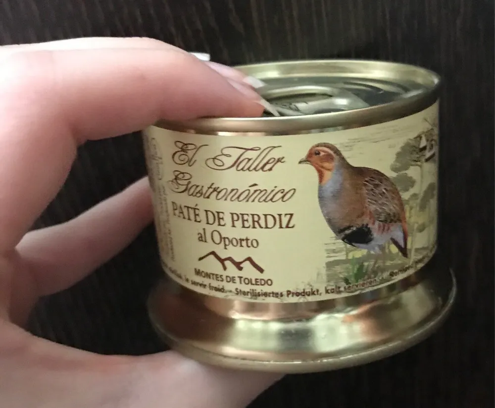Paté de perdiz al oporto