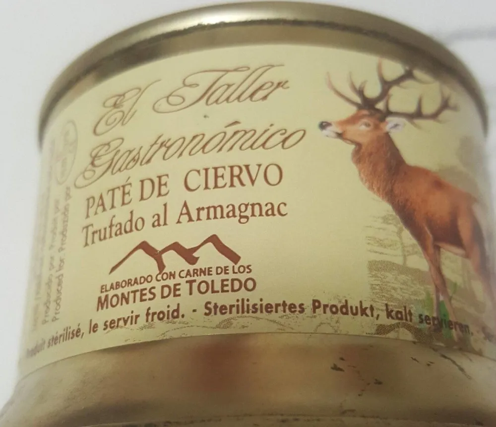 Paté de Ciervo trufado al Armagnac
