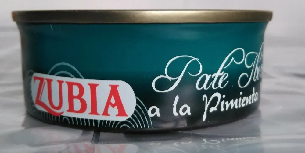 Pate ibérico a la pimienta verde