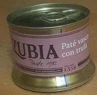 Paté vasco con trufa