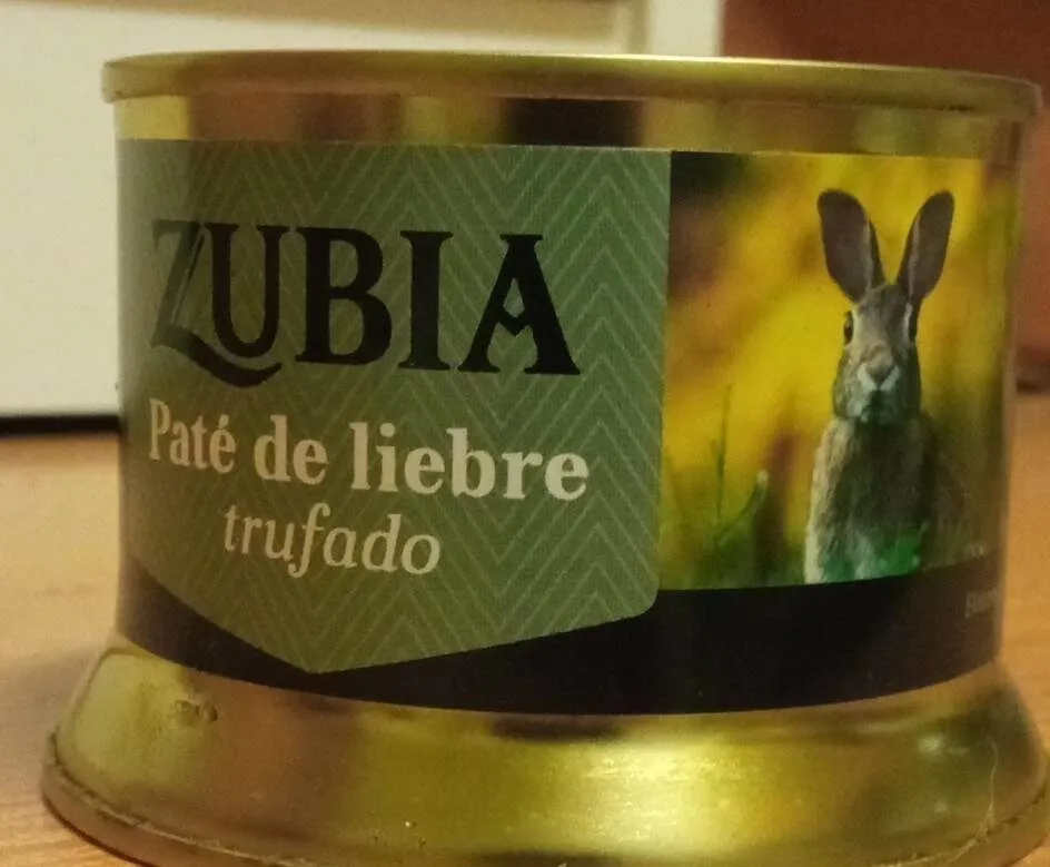 Paté de liebre trufado