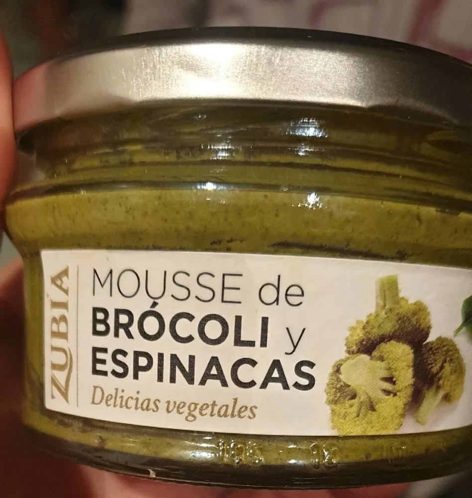 Mousse de Brocoli y Espinacas