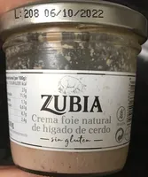 Crema foie natural de hígado de cerdo