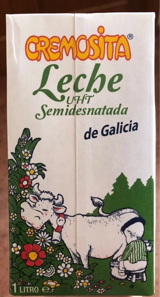 Leche semidesnatada
