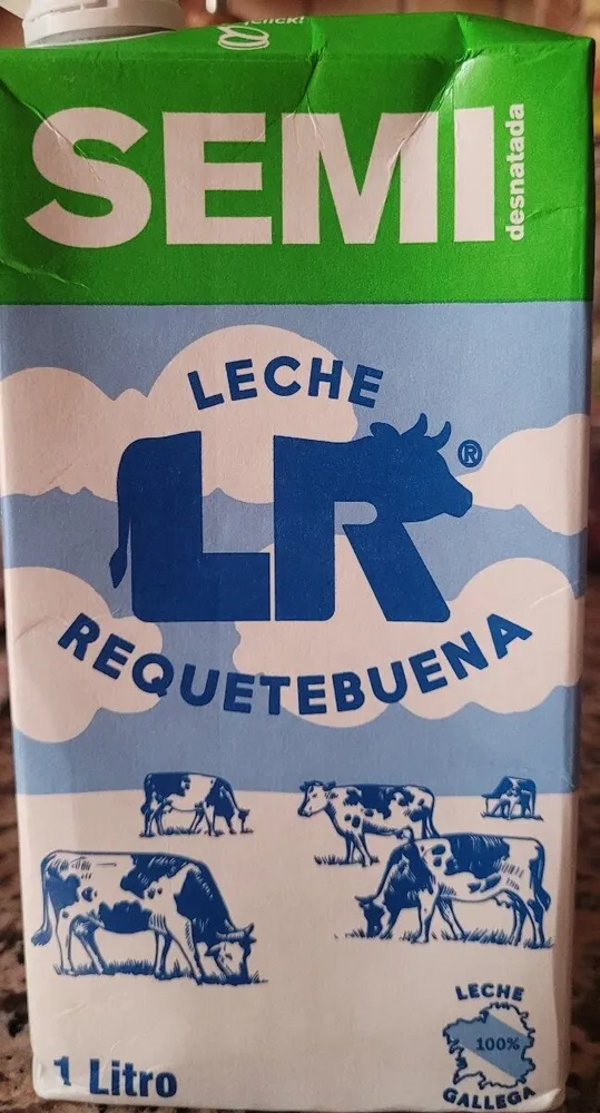 Leche semidesnatada