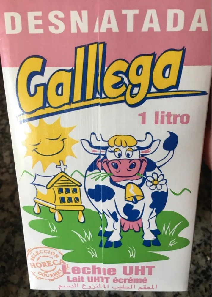 Leche desnatada
