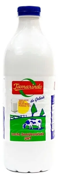 Leche semidesnatada UHT