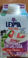 Nata sin lactosa para montar