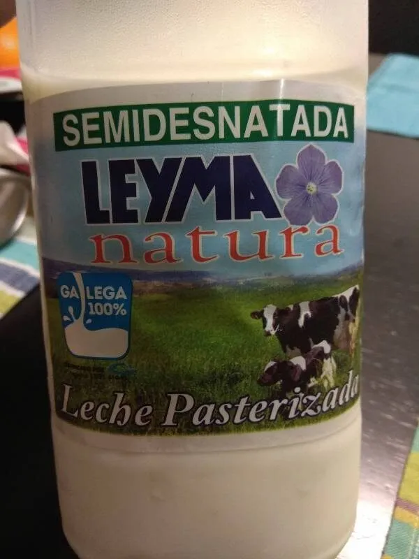 Leche semidesnatada
