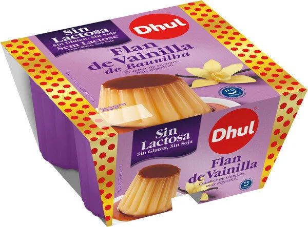 Flan de vainilla
