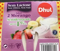 Yogur desnatado 0% sabores 2 fresa + 2 plátano