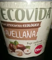 Ecovida yogur semidesnatado ecologico avellana