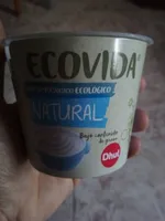 Yogur semidesnatado ecológico natural