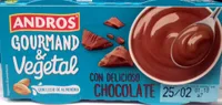 Gourmand & Vegetal Con leche de almendra Chocolate