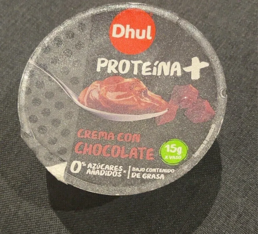 Proteina+ crema con chocolate