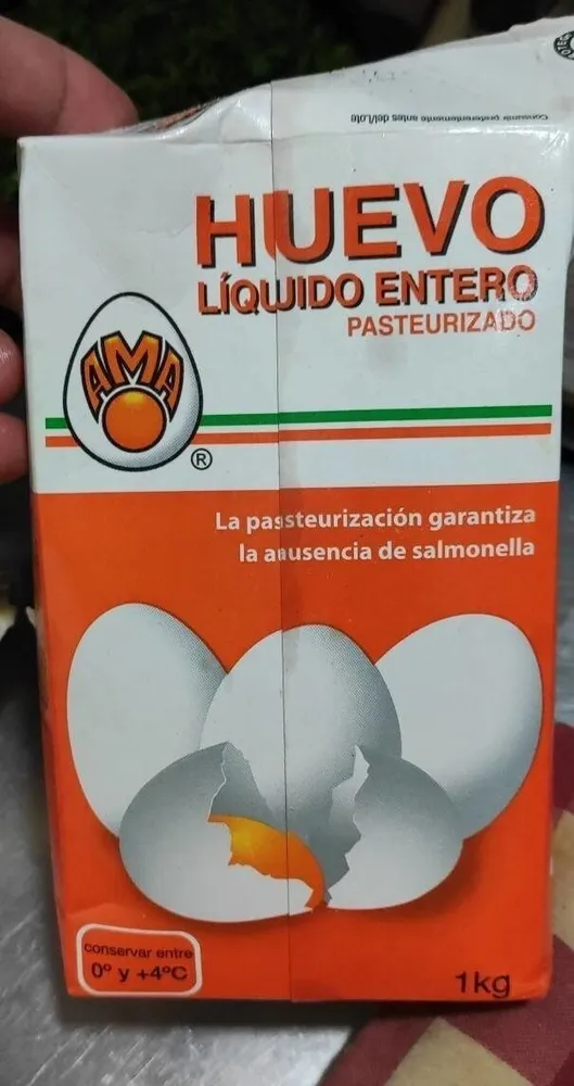 Huevo líquido entero pasteurizado