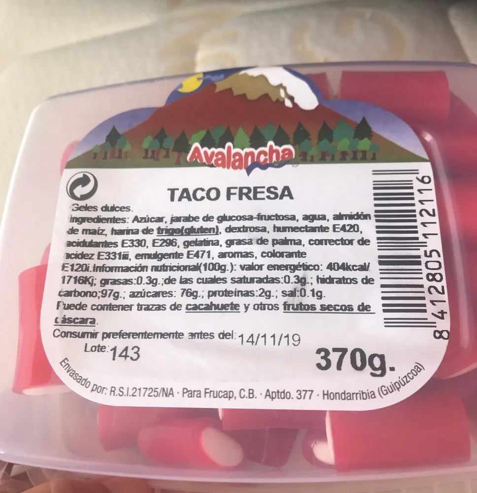 Taco fresa