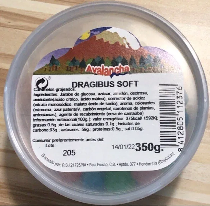 Dragibus soft avalancha