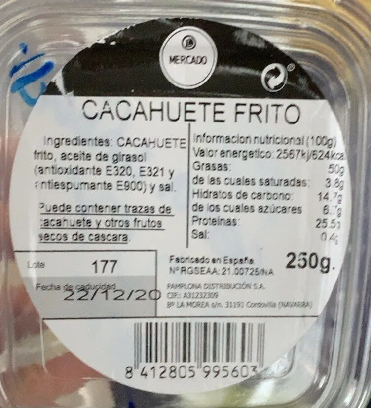 Cacahuete Frito