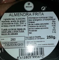 Almendra Frita