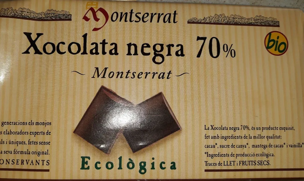 Xocolata negra 70%