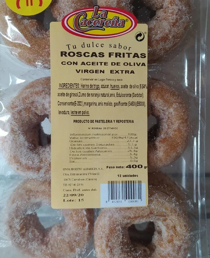 Rosquillas fritas