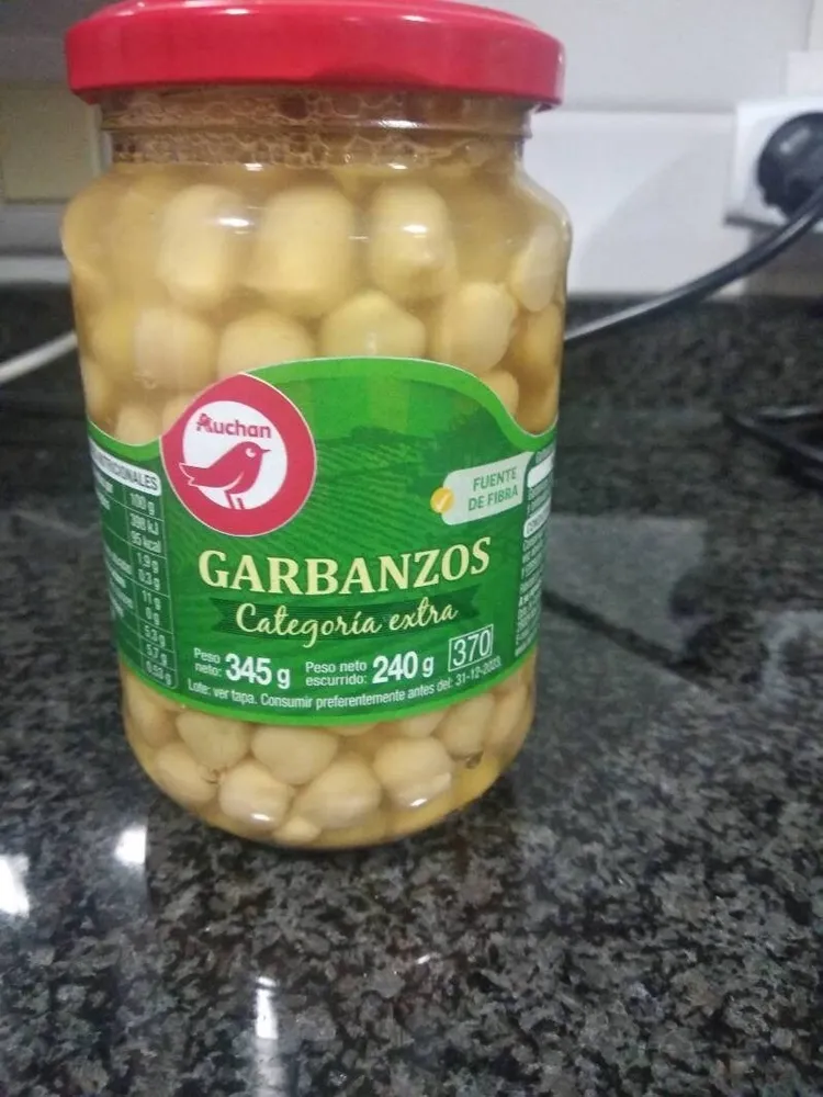 Garbanzos categoria extra