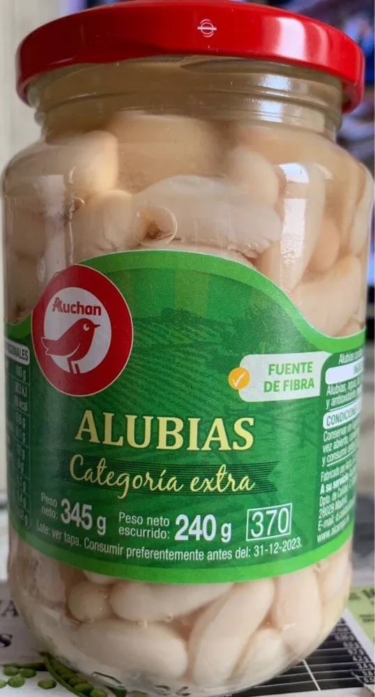 Alubias categoria extra