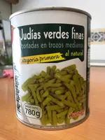 Judías verdes finas