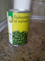 Guisantes al natural