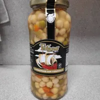 Garbanzos con verduras