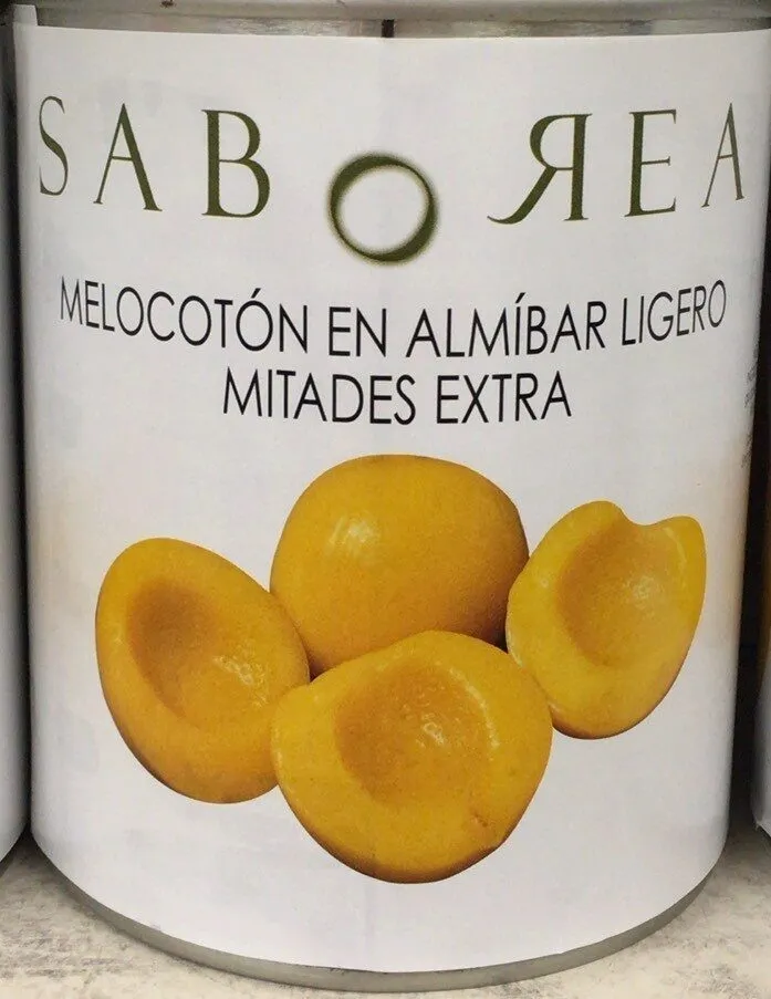 Melocotón en almibar ligero