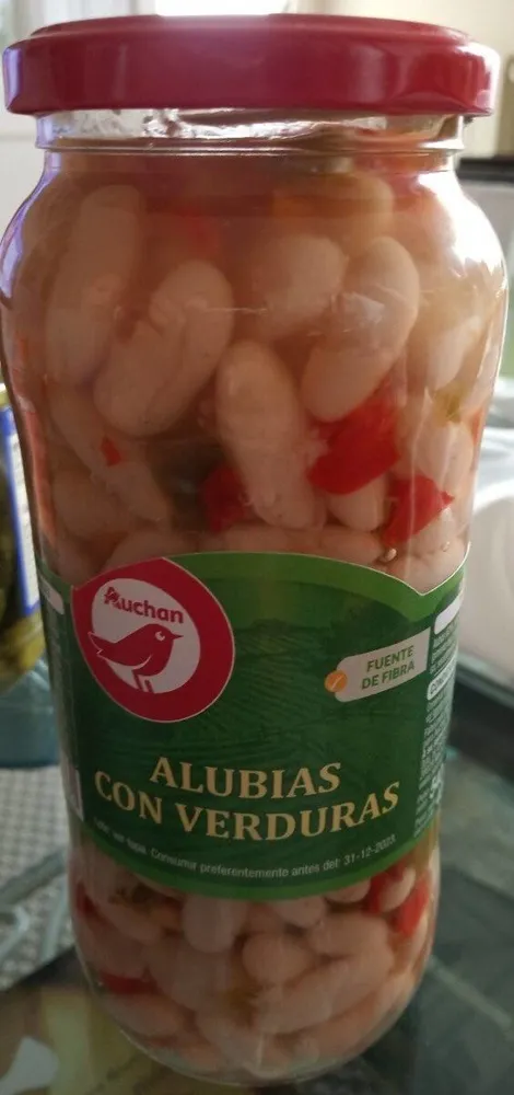Alubias con verduras