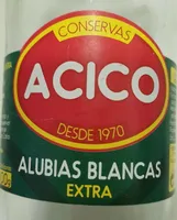 Alubias blancas cocidas