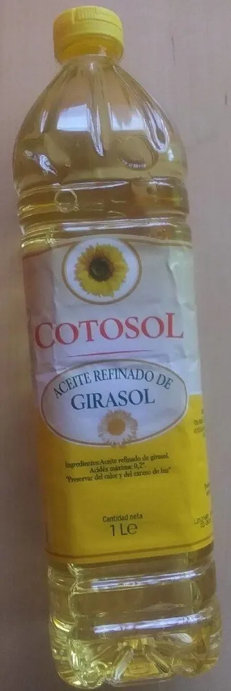 ACEITE REFINADO DE GIRASOL