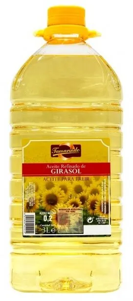 Aceite refinado de girasol