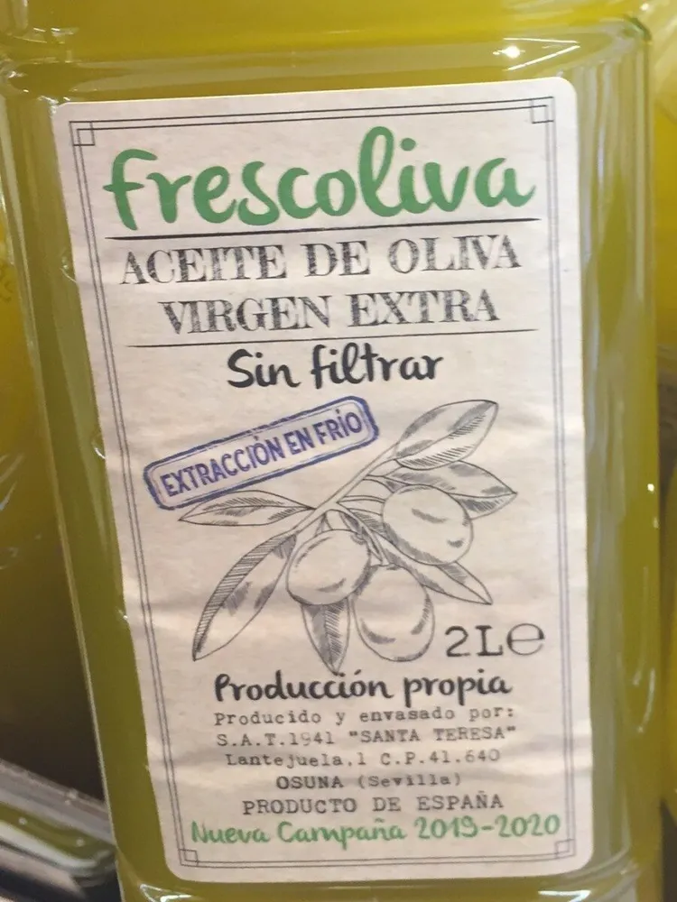 Aceite de oliva virgen extra