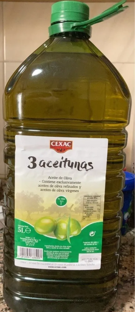 3 aceitunas